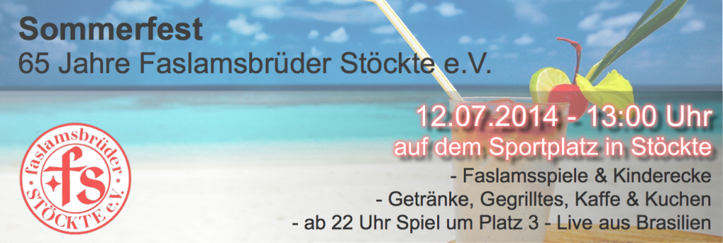 Sommerfest am 12.07.2014