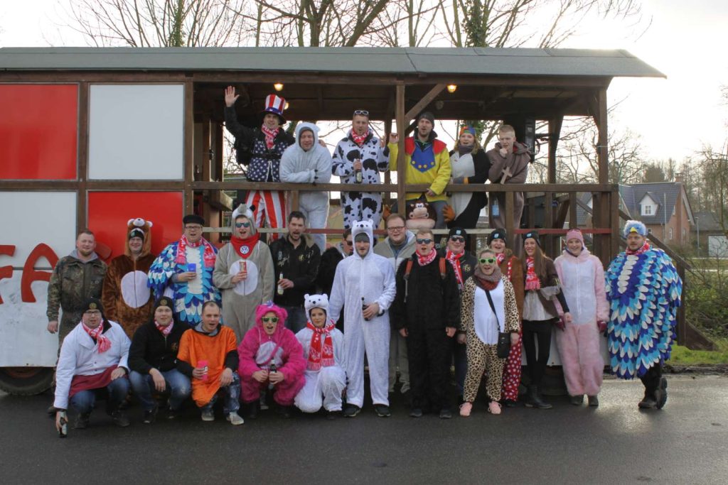 Gastwagen 2018, Feiern mit den Hooptis